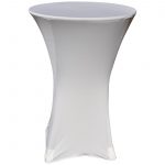 Cocktail Table White Cloth hire