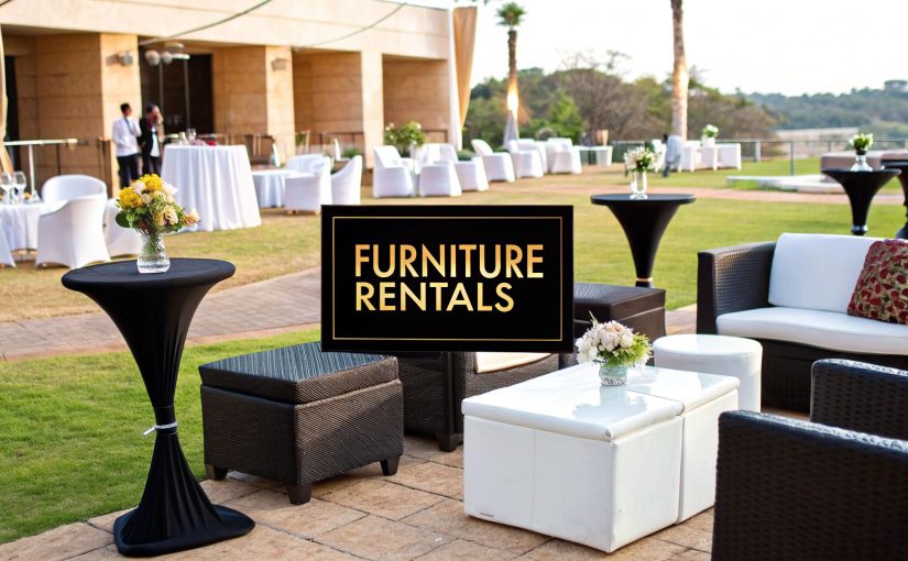 A Guide to Renting Furniture for Events in South Africa
