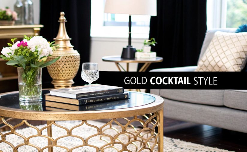 Stylish Tips for Your Gold Cocktail Table