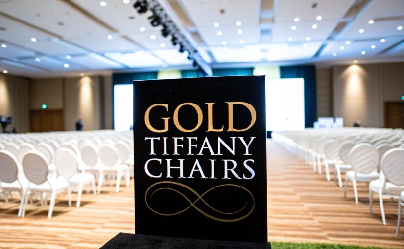 Gold Tiffany Chairs Elevate Any Event