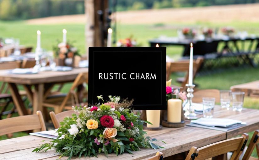 Choosing Wooden Tables and Chairs for Your Event