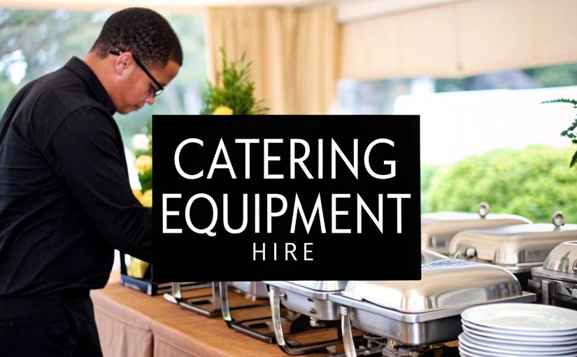 Catering Equipment for Hire A South African Guide