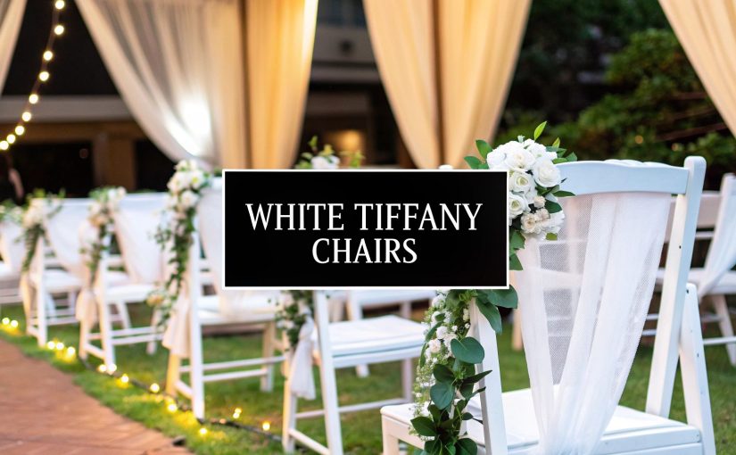 Your Ultimate Guide to White Tiffany Chairs