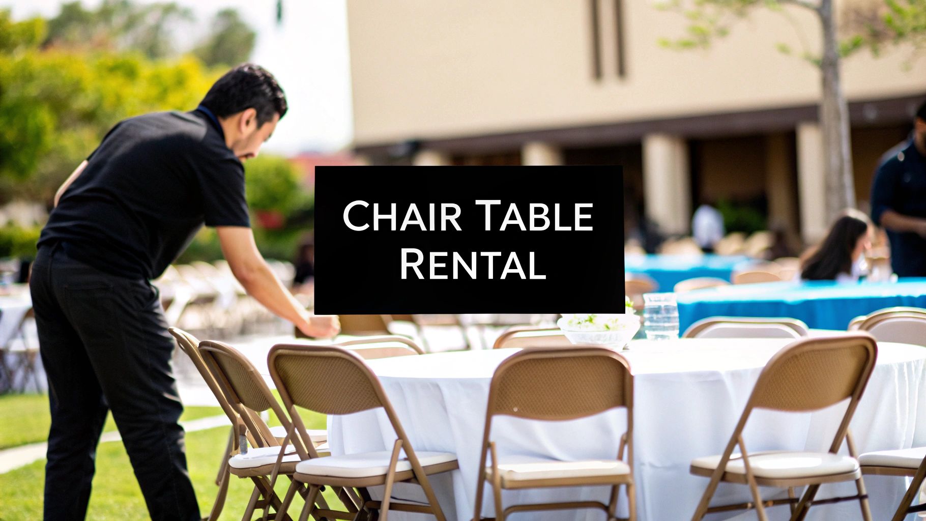 Chair Table Rental An Event Planning Guide