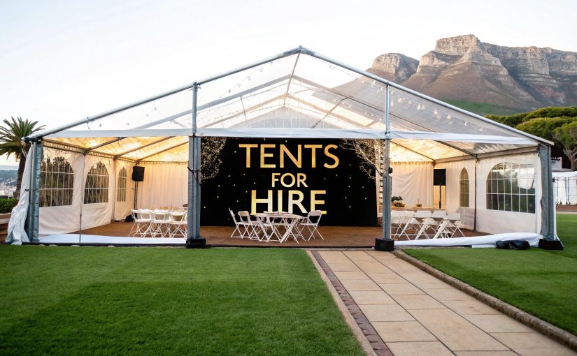 Tents for Hire in Cape Town Events