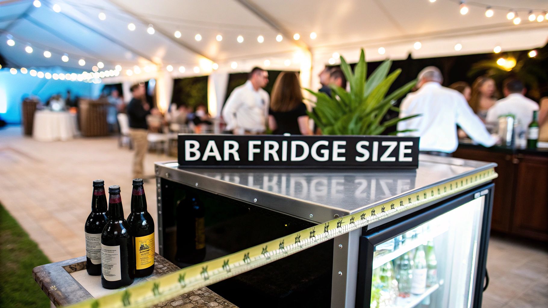 Choosing the Right Bar Fridge Size for Cape Town Events