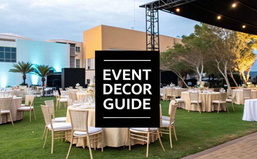 A Guide to Events Decoration Hire in Cape Town