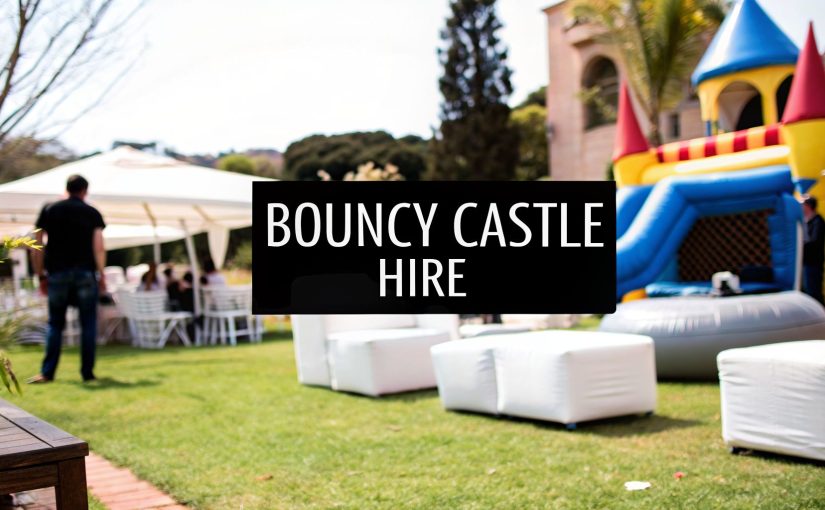 Top Picks: bouncy castle hire cape town for your event