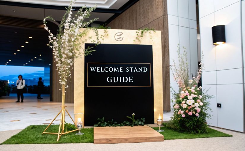 Your Guide to Choosing the Perfect Welcome Board Stand