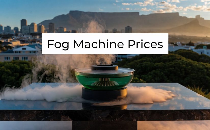 Your Fog Machine Price Guide for Cape Town 2026