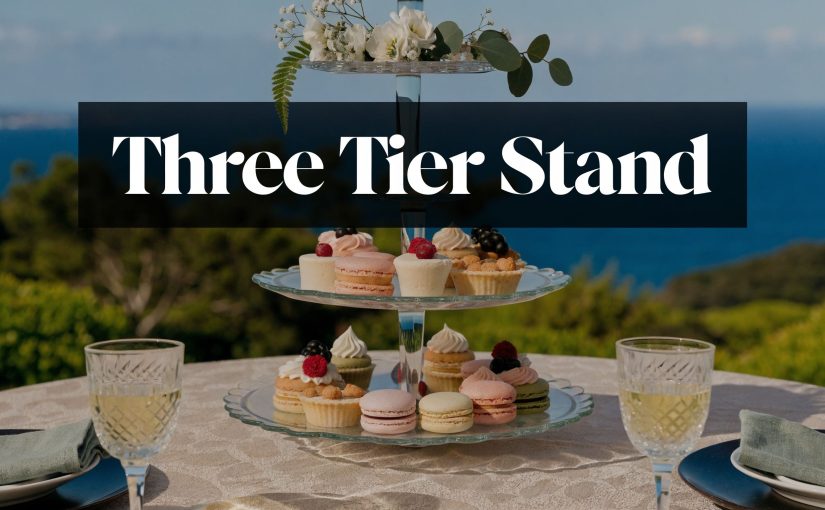 Perfect Three Tier Cake Stand for Cape Town