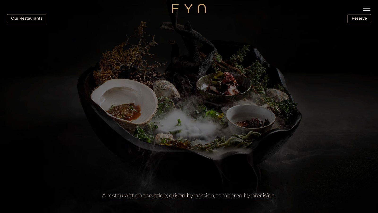 For the Milestone Moment: FYN Restaurant