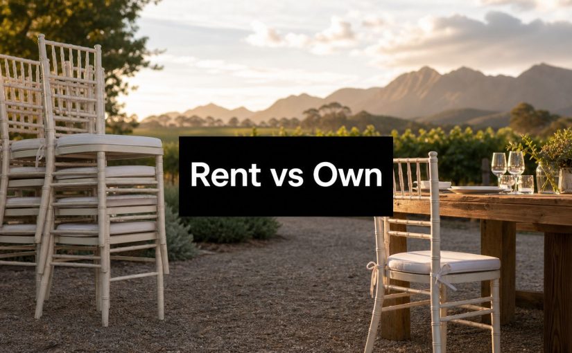 Decide How to Rent Own Furniture: Cape Town Event Guide 2026