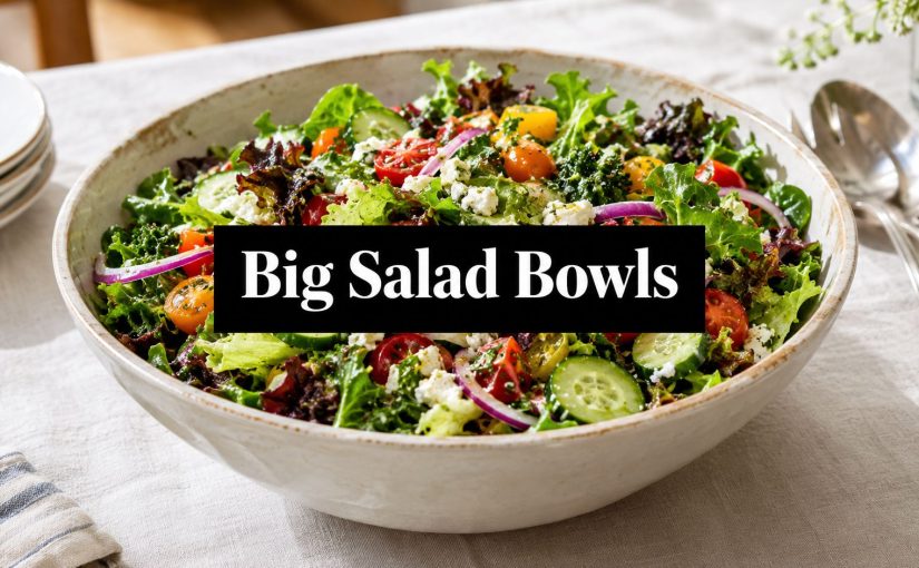 Big Salad Bowls for Events: A Complete Rental Guide